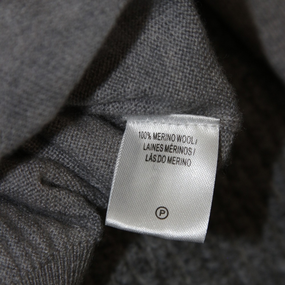 Fairway Greene Sweater Mens L Gray Baruffa Merino Quarter Zip Logo 1899 Luxury - Picture 5 of 6